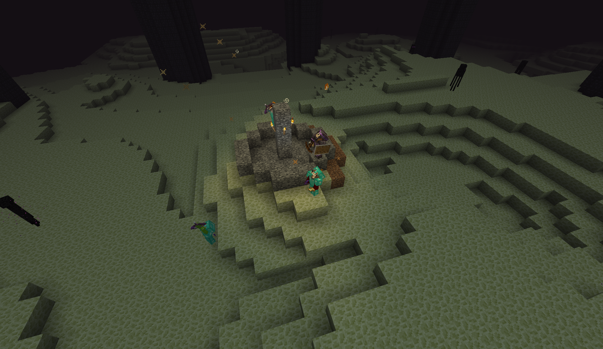 Ender Dragon fight